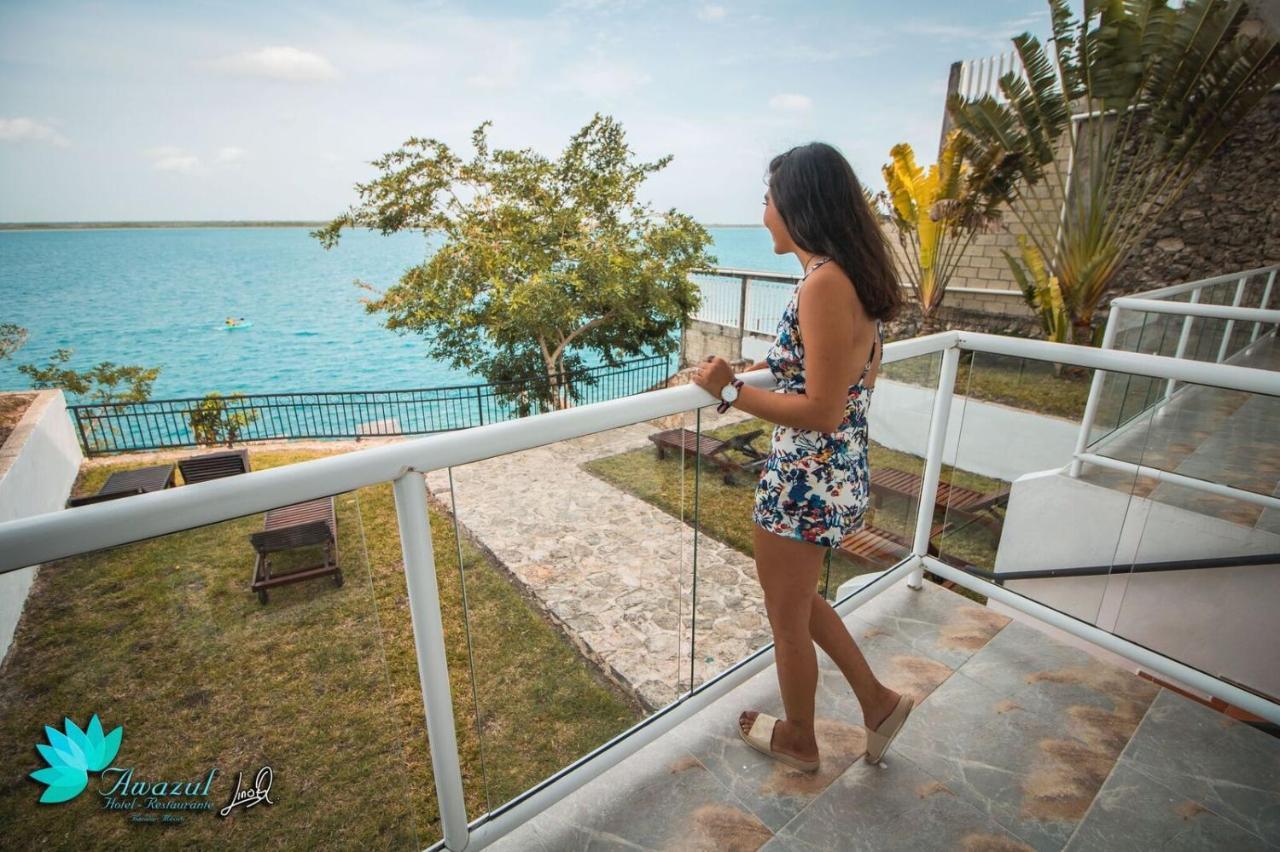 Hotel Awazul Bacalar Esterno foto