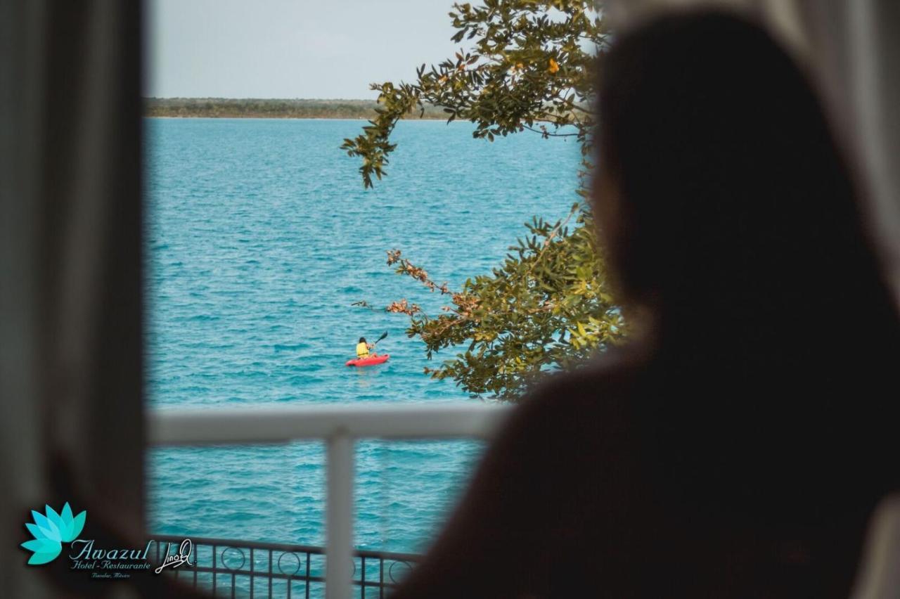 Hotel Awazul Bacalar Esterno foto