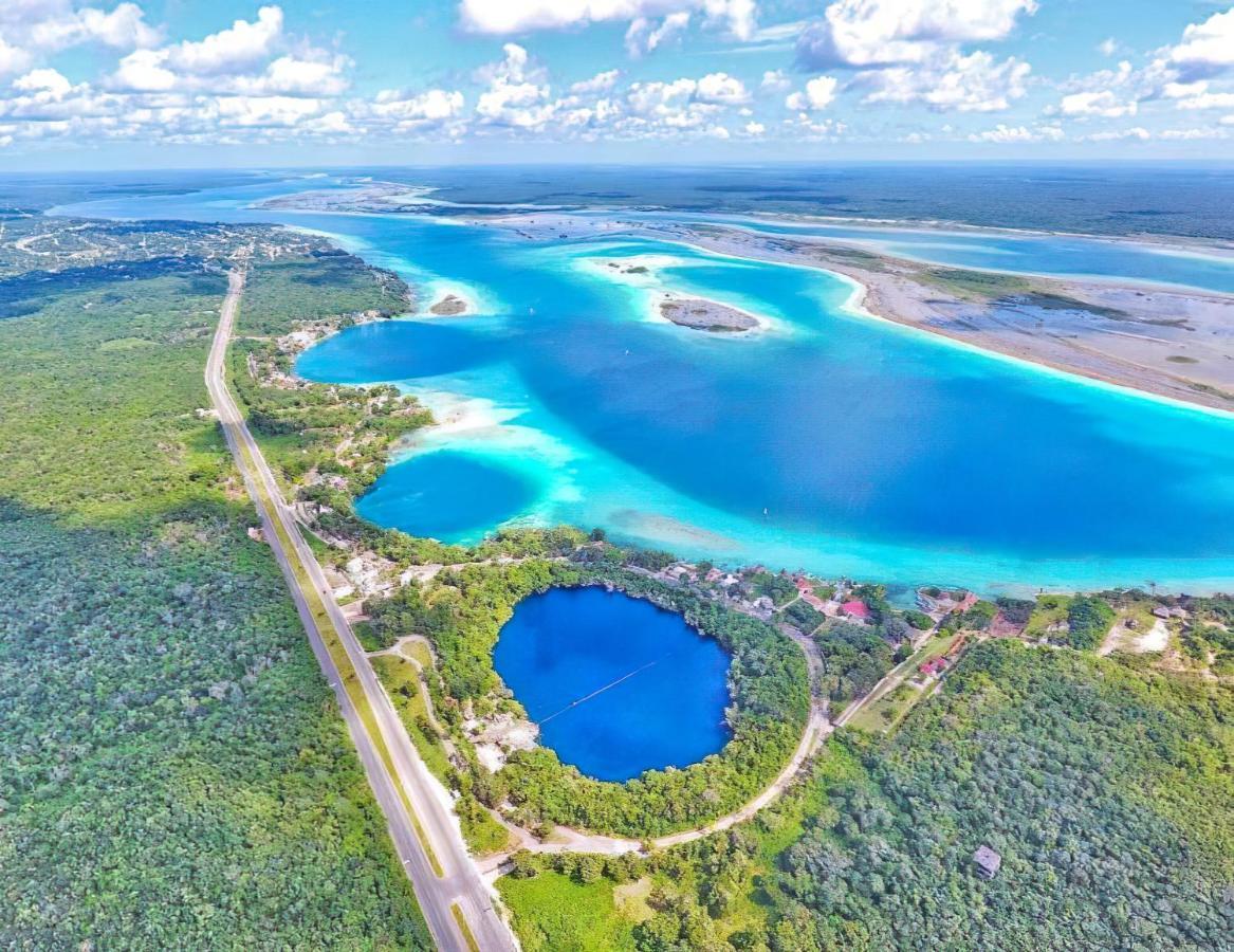 Hotel Awazul Bacalar Esterno foto