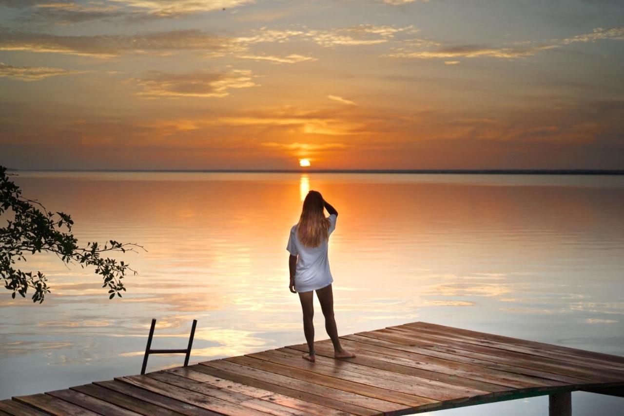 Hotel Awazul Bacalar Esterno foto